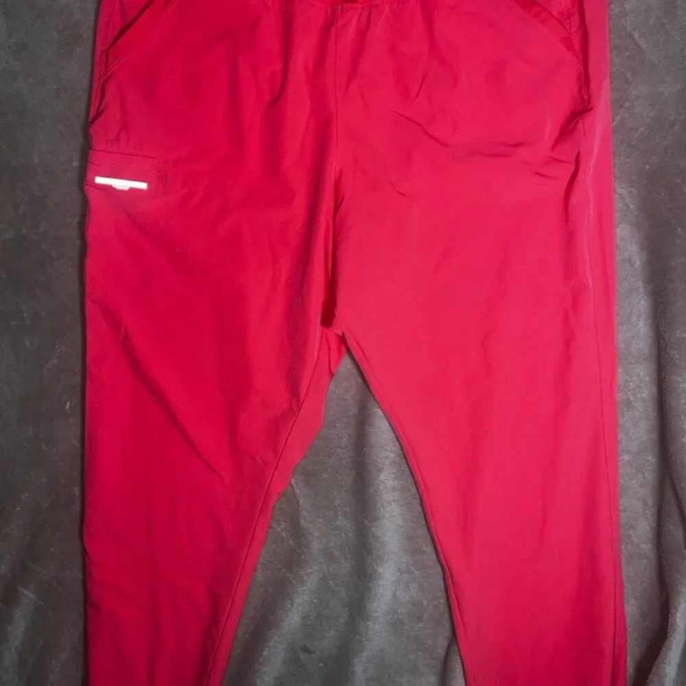 Skechers by Barco Women 3XL Plus Coral‎ Cargo Nurse Doctor Health Care Scrubs